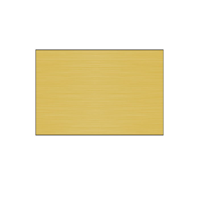 Satin Gold 050 Brass Sheet 1838