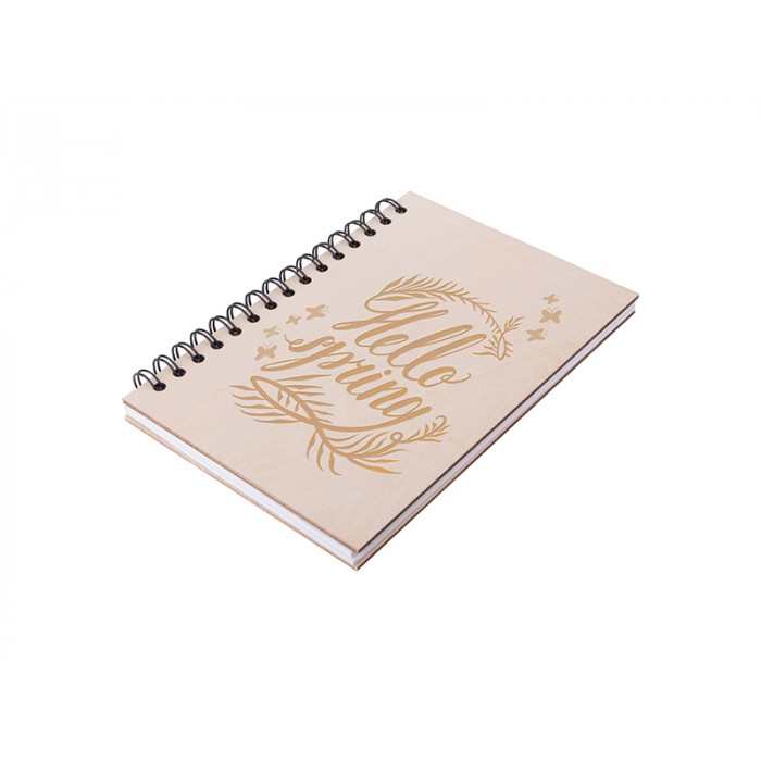 5.6” x 8.3” Plywood Cover Sublimation Notebook Journal